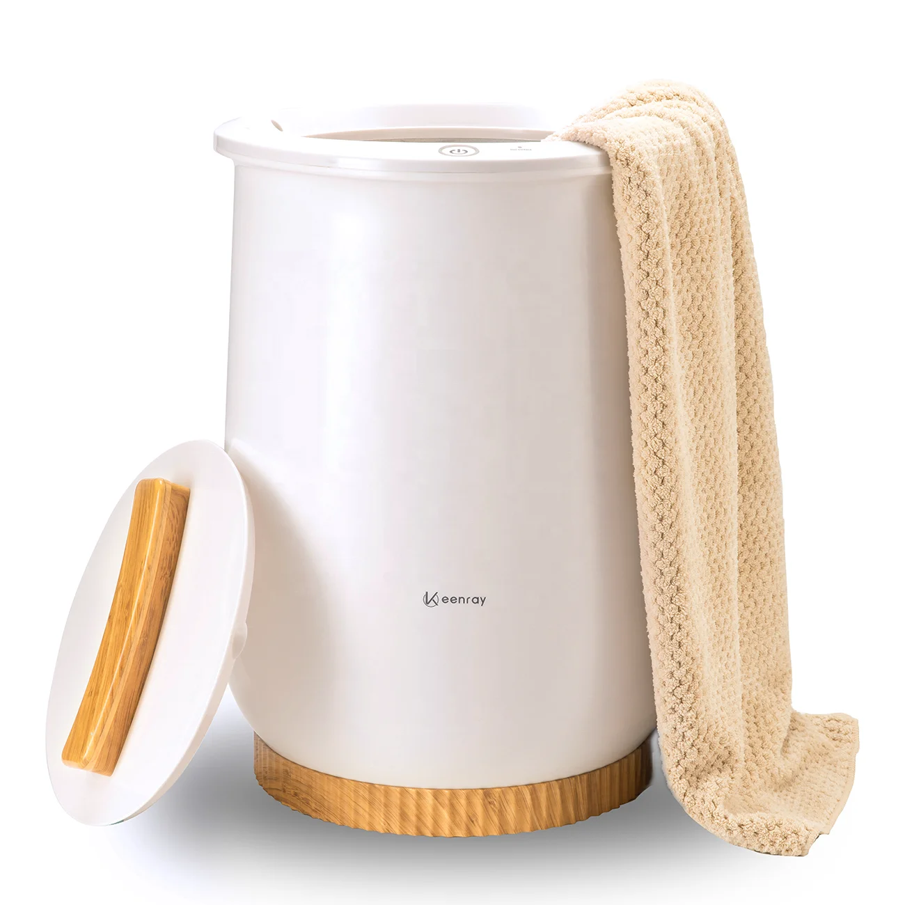 

Towel warmer bucket amazon bestseller Bucket Style Large Towel Warmer for Bathroom Keenray brand