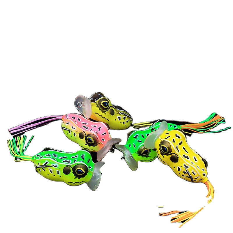 

Manufacturers wholesale frog hollow body lure freshwater saltwater popper fishing Bait, 10colors