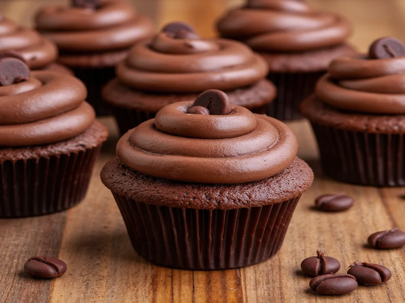 homemade chocolate cupcakes