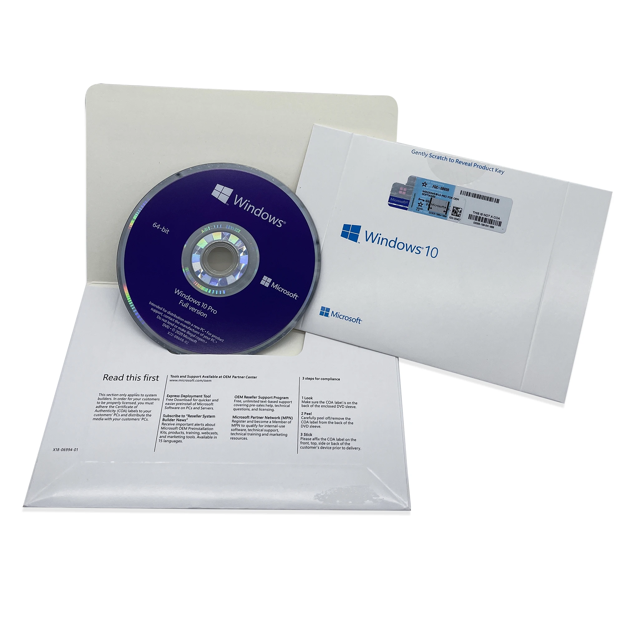 

Online 24 hours Fast delivery Free Shipping Microsoft Win 10 pro DVD CD licenses with best price