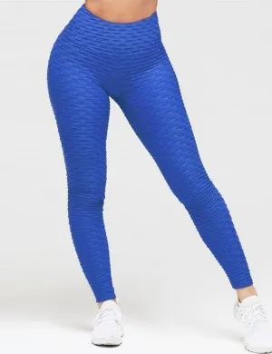 New Elastic Jacquard Push Up Scrunch Butt High Waisted Workout Sport Leggings Custom Yoga Pants Leggings