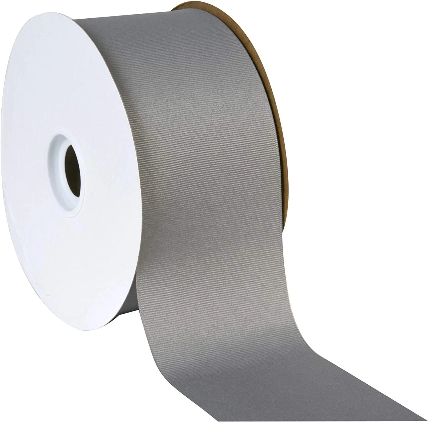 

PANO Wholesale 3 inch 75mm grey blue double face grosgrain ribbon roll