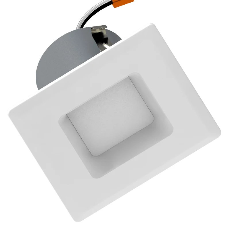 Sky ceiling recessed triac dimmable ETL listed 4 inch square led down light retrofit