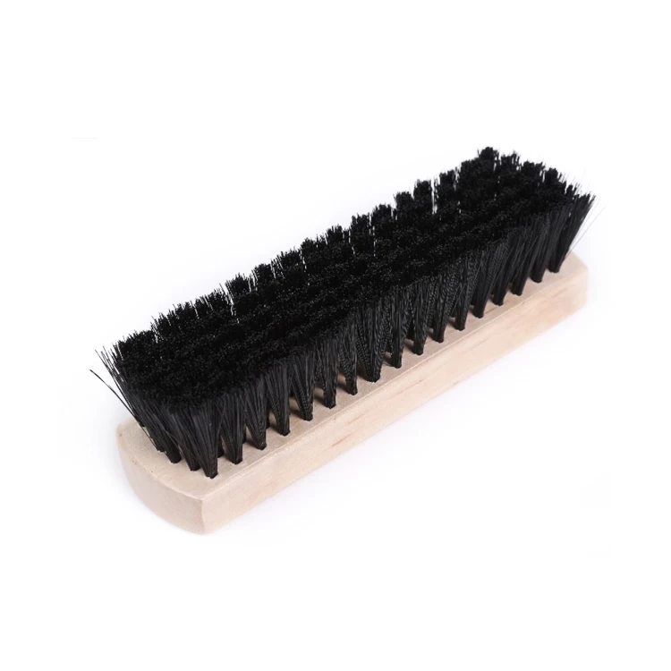 

Black PP Bristles Multifunctional Wooden Household Cleaning Brush Custom LOGO Scrub Brush For Kitchen, Picture color