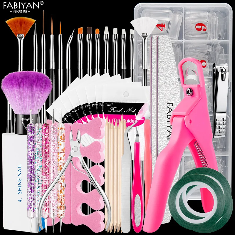 

High Quality Professional Nail Supply Tools Colorful Ladies Pedicure Manicure Tool Kit Nail Tools Set