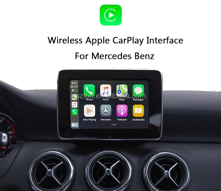 Multimedia Interface Apple Carplay For Mercedes W176 W246 W242 W205 W212 C117 C218 X218 Ntg5 0 Car Play Rear Camera Integration Buy Apple Car Play Interface Apple Carplay Android Auto Car Oem Carplay Upgrade