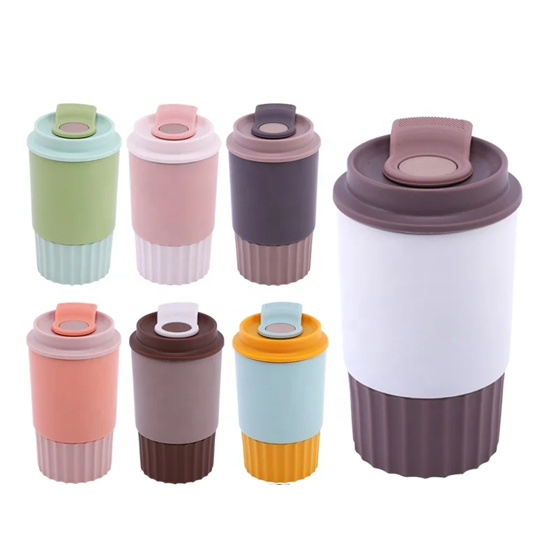 

Beauchy customized logo double wall car coffee cup 360ml stainless steel vacuum insulated travel mug with lid