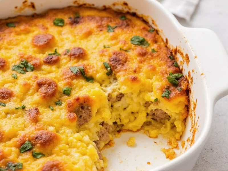 Sausage Egg Hash Brown Casserole: Perfect Breakfast Recipe