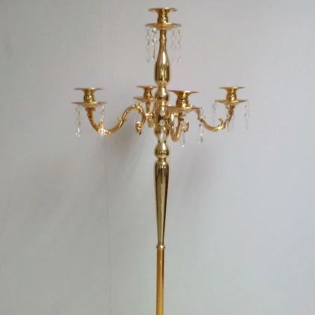 Tall Wedding Floor Gold Metal Candelabra For Weddings Buy
