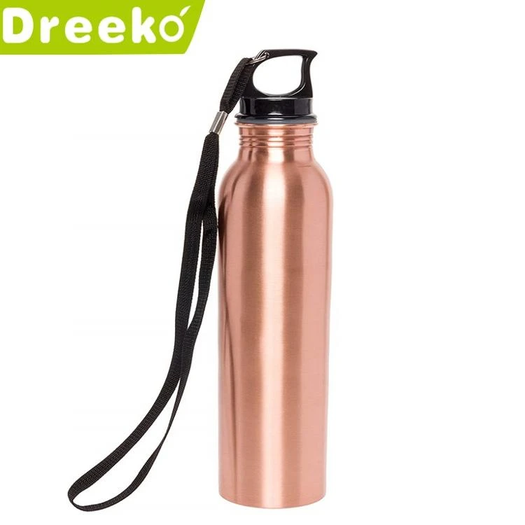

Copper Polished Water Bottle, Customized color