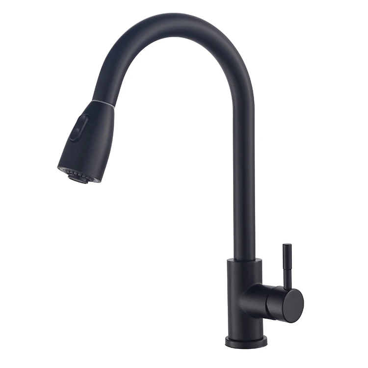 
stainless steel kitchen faucet pull out black kitchen tap hot and cold sink taps 