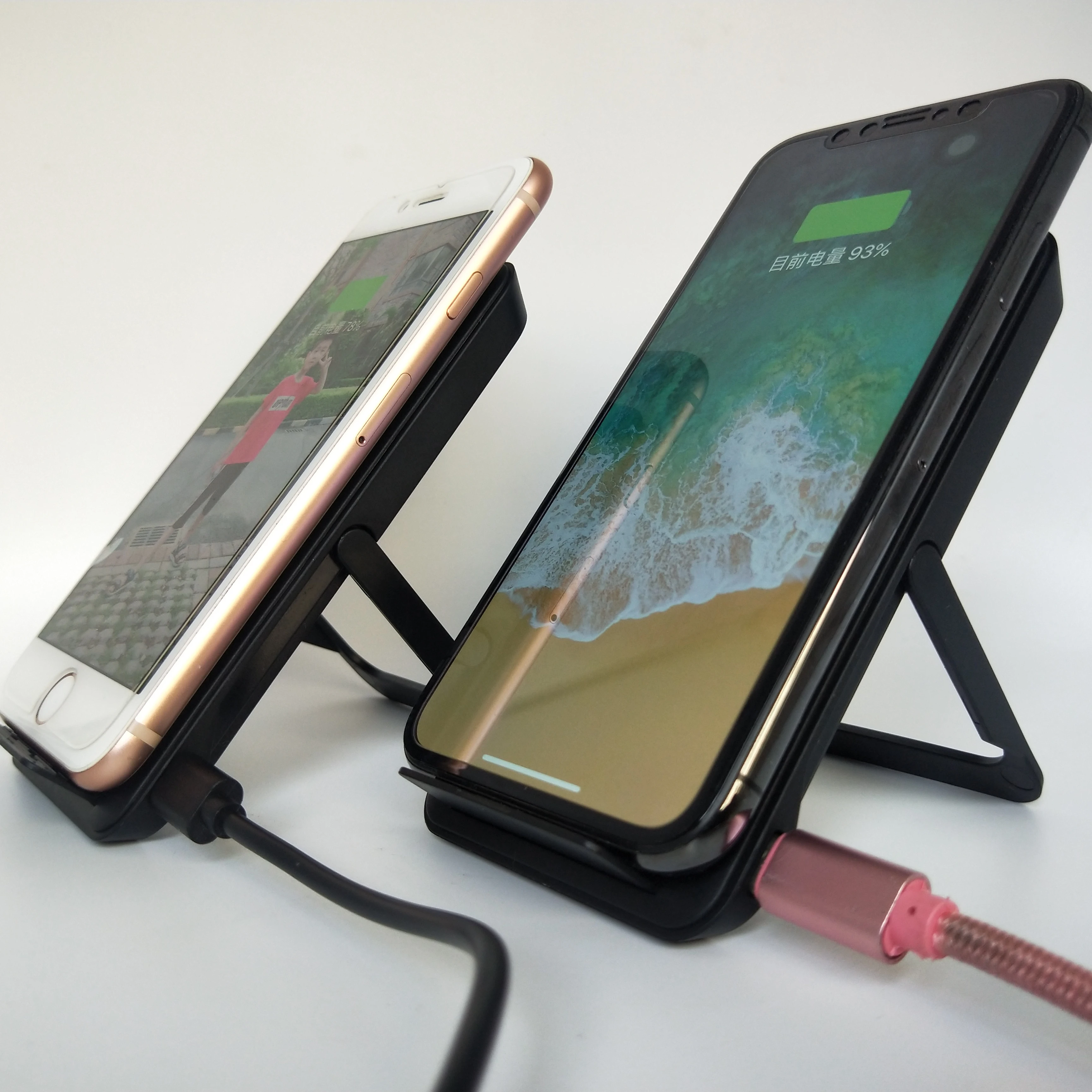 

HD-Z8 Stand wireless charger, Black