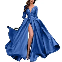 2021 Lace Prom Dress Robe De Soiree Party Formal L
