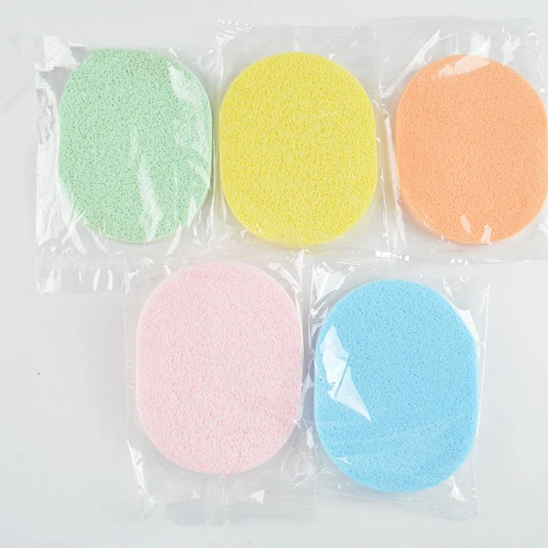 

Small Poriferous Facial Foundation Face Washing Puff, Chromatic