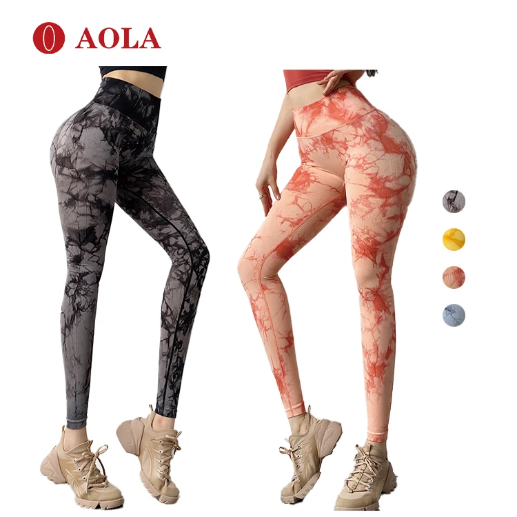 

AOLA Fitness Gym Women High Waist Sexy Pictures Of In Tight Hot Pants Seamless Girls Outfits Skin Workout Yoga Spandex Bulk Whol, Blue/yellow/black/orange