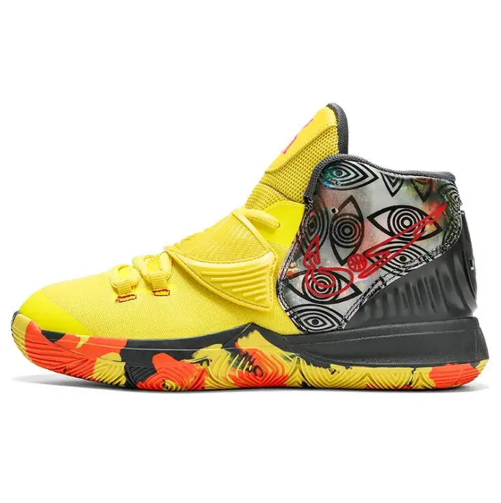 

Summer new fashion personality non-slip wear-resistant Owen basketball shoes, Yellow, blue, white, black, pink