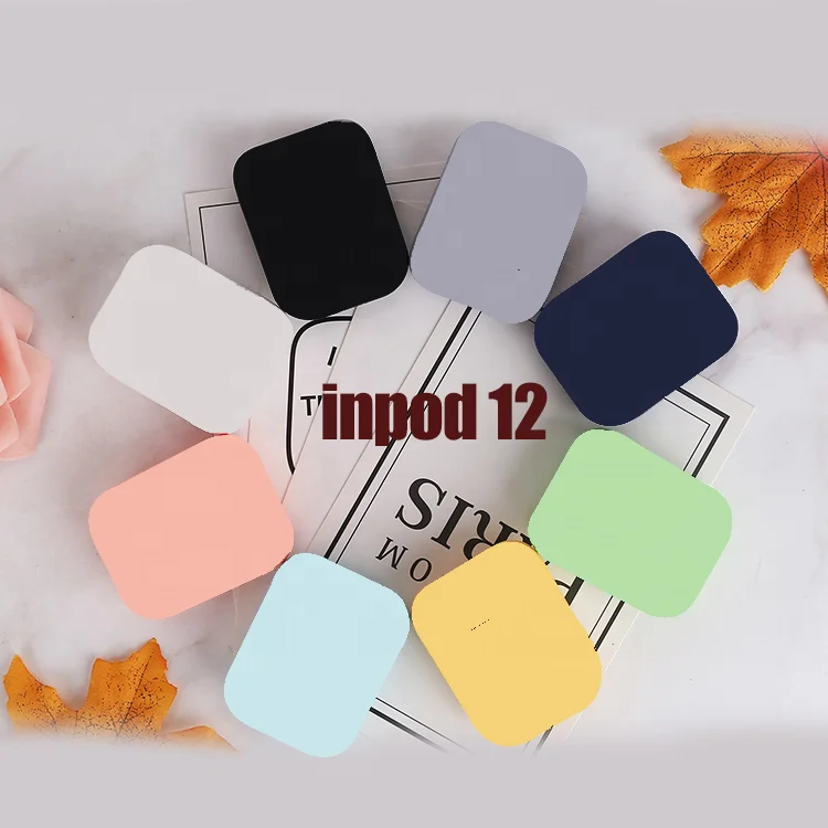 

Wireless Inpods 12 macaron BT 5.0 i12 TWS invisible Earbuds Headphone Earphone With Hand Touch for gifts, Pink, green ,yellow, light blue, black ,white, dark blue, gray