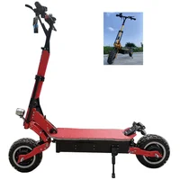 

Hot YUME YMX11 powerful 60V 5000W 11" 2 wheel electric scooter foldable with seat for adults
