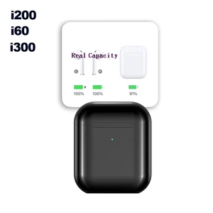 i200tws Wireless charging HIFI sound tap touch control light smart sensor 1:1 Air 2 popup window earphone earbuds i200 tws