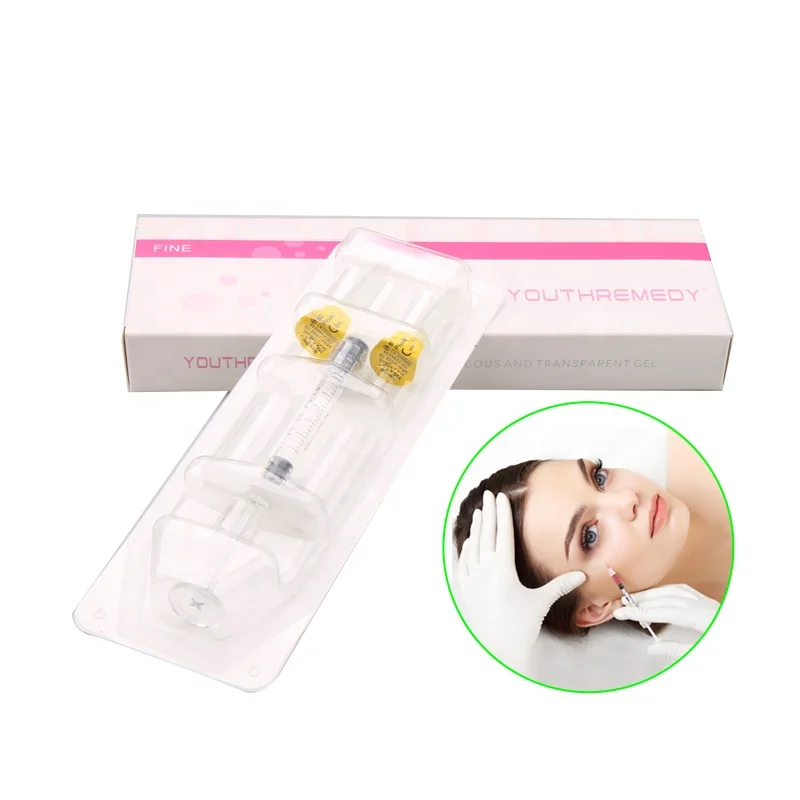 

Wrinkle Remover 2ml Deep Lines Derma Filler For Cross Linked Hyaluronic Acid Injectable, Transparent