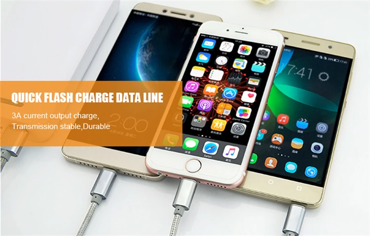 Factory Price Wholesale Charger 3 In 1 Cable