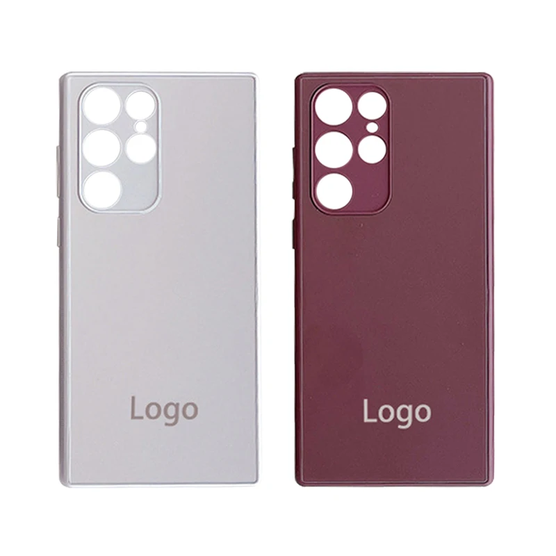 

Original Frosted Tempered Glass Phone Cover For Samsung Galaxy S22 Ultra Plus With Logo S22 Ultra Phone Cases, 8 colrs