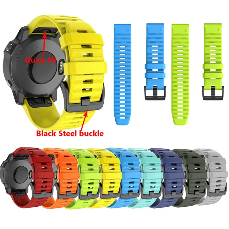 

22mm Quick Fit Replace Wrist Bracelet Replacement Band for Garmin Fenix6 6pro