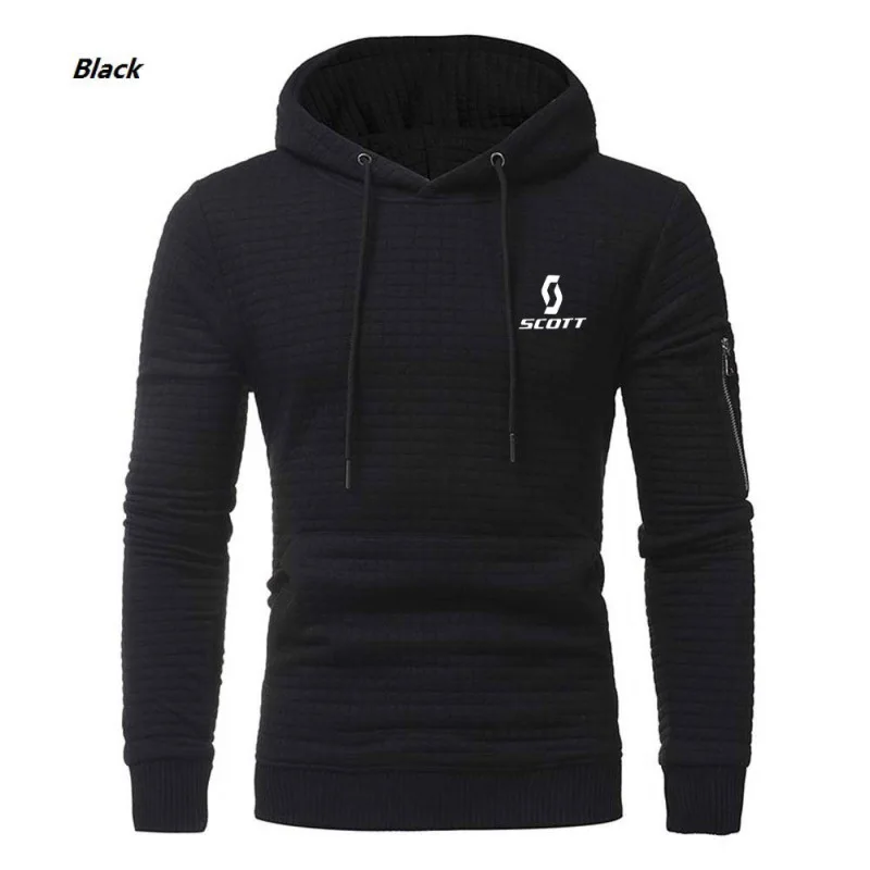 

Manufacturer wholesale hooded pullover casual men's sweater loose large size jacket