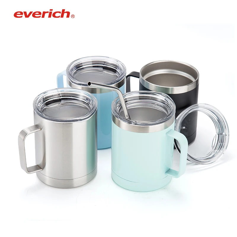 

Simple Design Coffee Beer Metal Mugs With Handle Stainless Steel, Customized