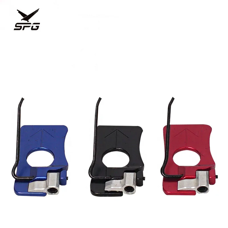 

SPG New Product Recurve Bow Outdoor Shooting Archery Bow and Arrow Magnetic Arrow Rest, Black red blue