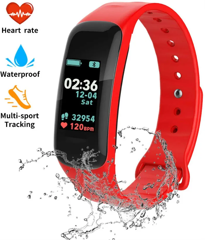 

M3 Band Fitness Tracker Watch Band Smart Bracelet Waterproof Wristband Sport Heart Rate Monitor