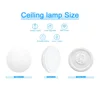 Alexa Ceiling Light Modern Round Alexa Smart LED Fixture Dimmable Color Tunable 2700K - 5000K No Hub Required