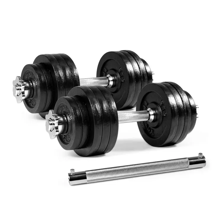 

Power Lifting Weights Dumbbells High Quality Adjustable Dumbbell Set, Black