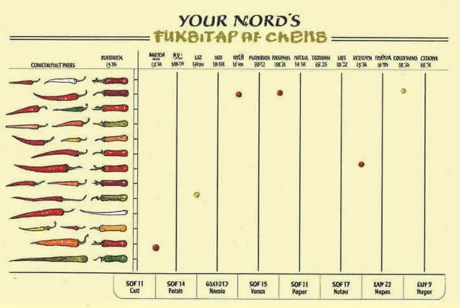 the pepper spiciness chart a flavor fueled guide for spice lovers
