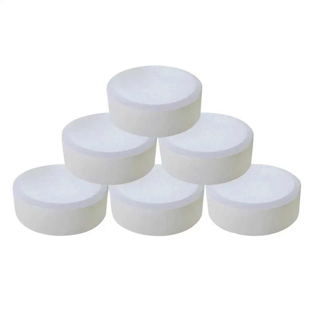 

6PCS Pool Cleaning Effervescent Chlorine Tablets Swimming Pool Disinfection Accessories Swimming Pool Disinfection Tablets