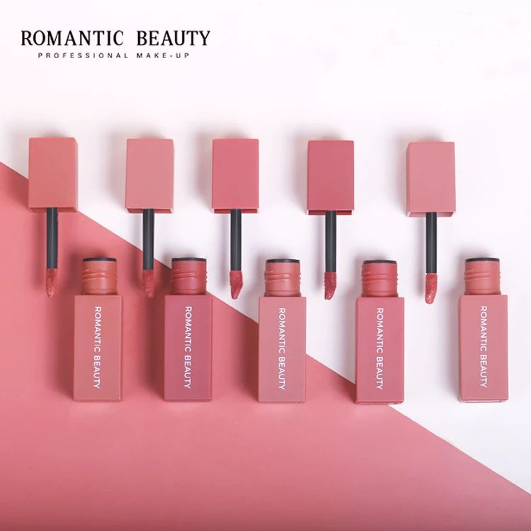 

Romantic Beauty Girl Advanced Matte Shell Mirror Water Gloss Juice Lip Glaze Dyeing Lip Fluid