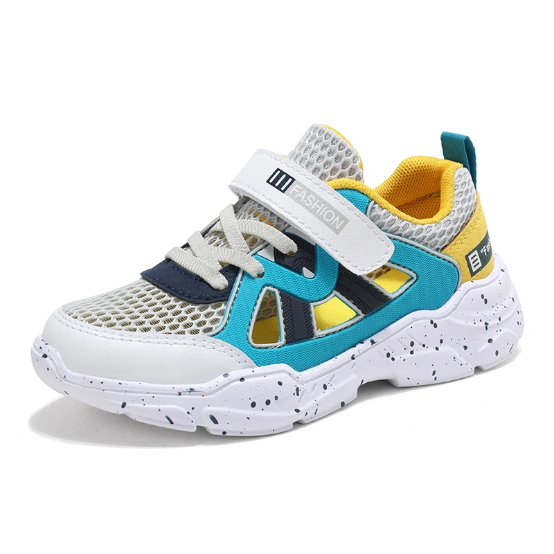 

kids sandal summer sport shoes breathable flat bottom 2021 new summer edition net surface sports leisure shoes