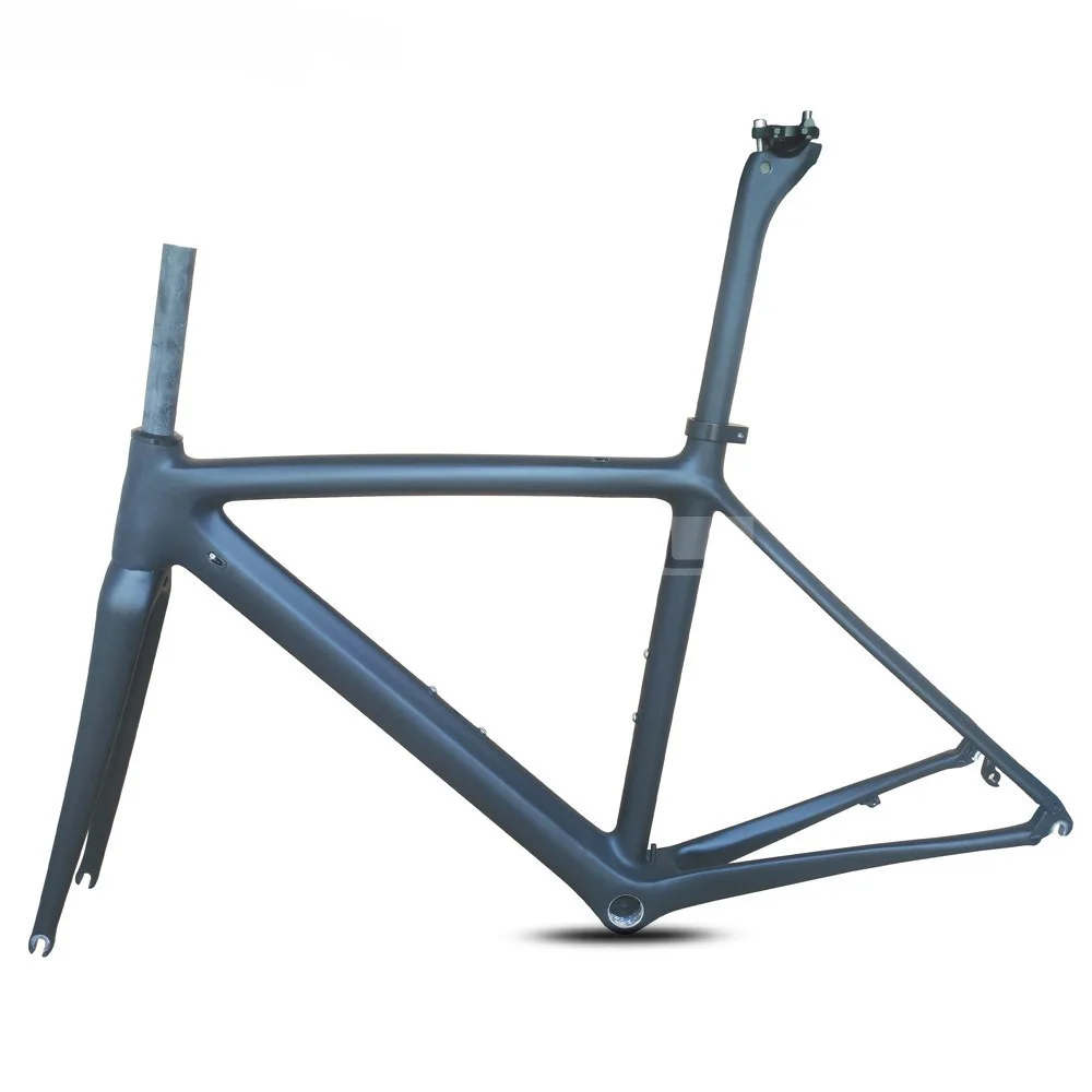 

Full carbon fiber road bike quick release frame T800 carbon climbing frame Customizable coating road bicycle frame, Customer's request