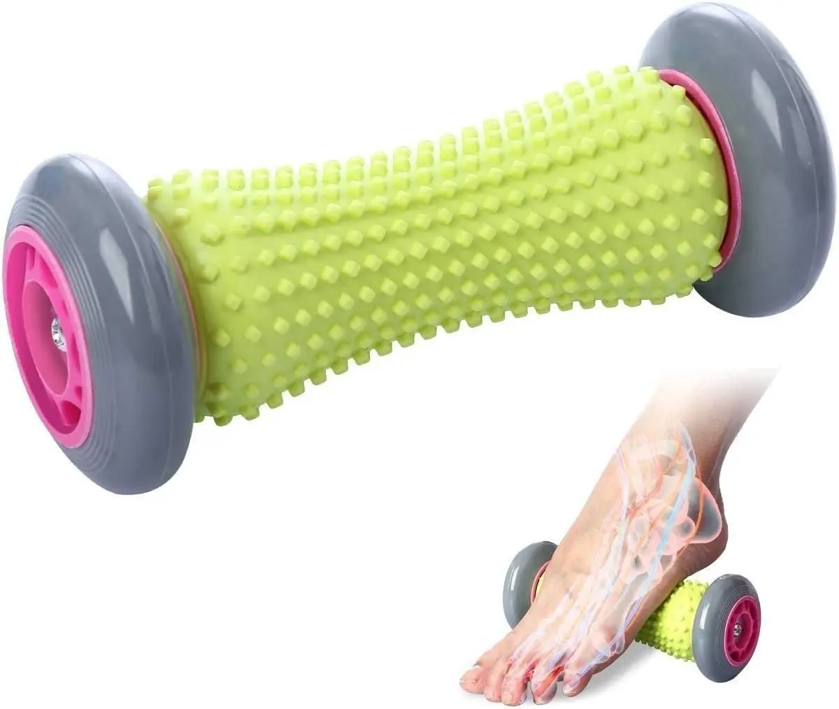 

2023 Tiktok Hot Sale Trigger Point Therapy Foot Massager Roller Massage Tool For Muscle Pain Relief Foot Massager