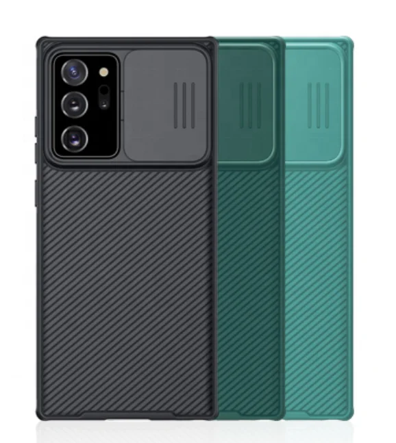 

NILLKIN Black Camera Lens Protection Slide Cover Pro mobile phone case for Samsung Galaxy Note 20 Ultra