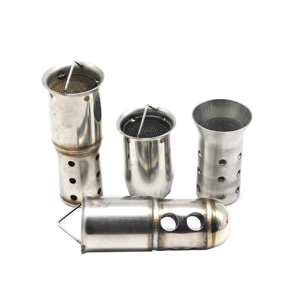 

Universal 50.8/60MM Motorcycle Exhaust Pipe Baffte Silencer Muffler Connecting DB Killer Noise canceller