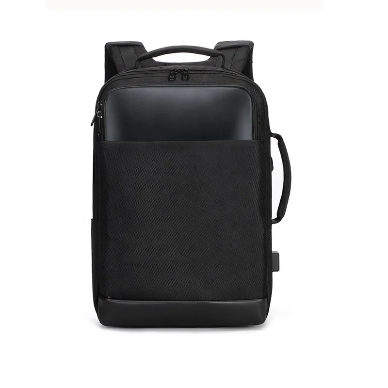 

Best price multifunctional large black waterproof travel business daily usb backpack bags for laptop with luggage strap
