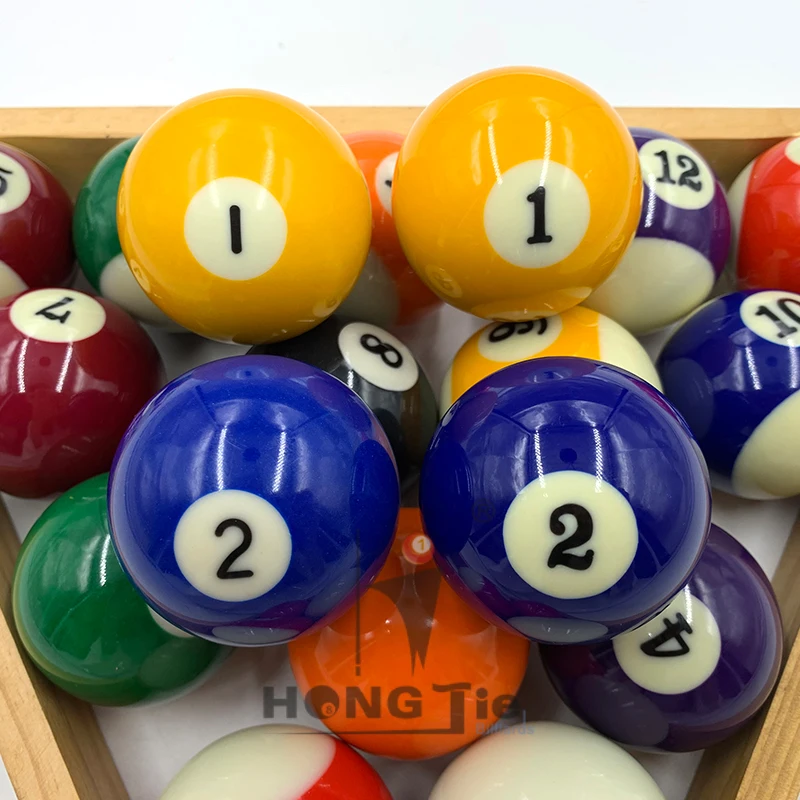 Hongjie Hot Sale Economic Billiard Ball Set Pool Ball Set 21/4"(57.2mm