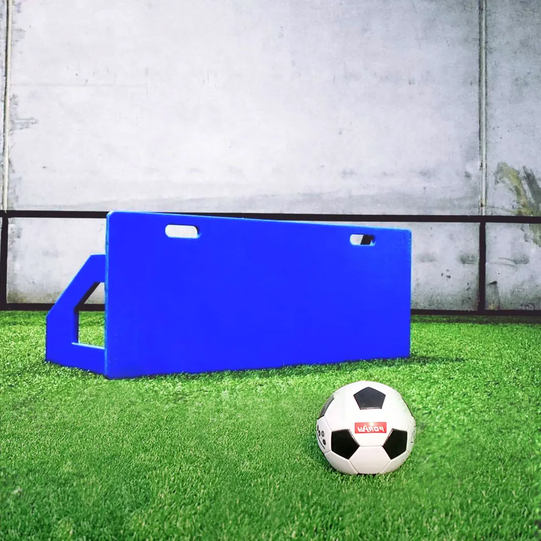 

Foldable Training Wall football rebounder soccer rebound board, White, blue or black