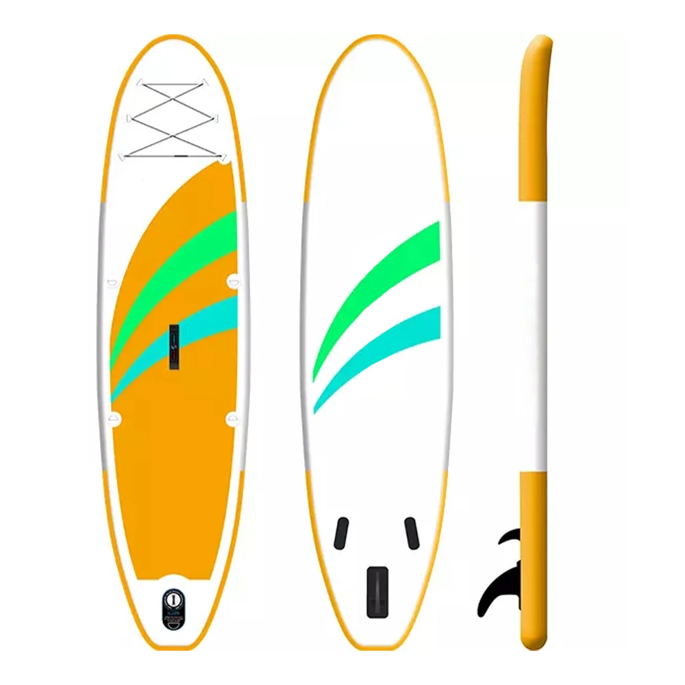 

FunFishing Wholesale High Quality Inflatable Paddle Board Single Double Layer Stand Up Surfboard, Customized color