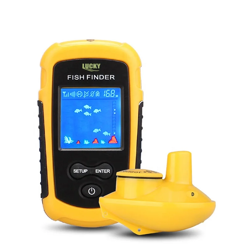 

Lucky FFW1108-1 Colorful Wireless Portable fish finder sonar