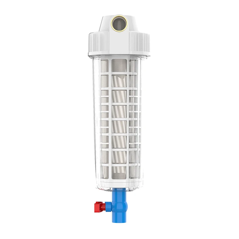 Portable All-Copper Manual Central Household Water Purifier Whole-Home Water Filter Backwashing Feature Tap Water Prefilter