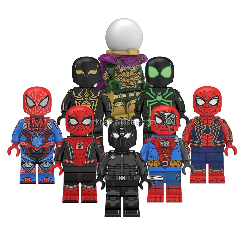20PCS Different Style Batman Superhero Mini Figure Building Blocks DIY Toys 