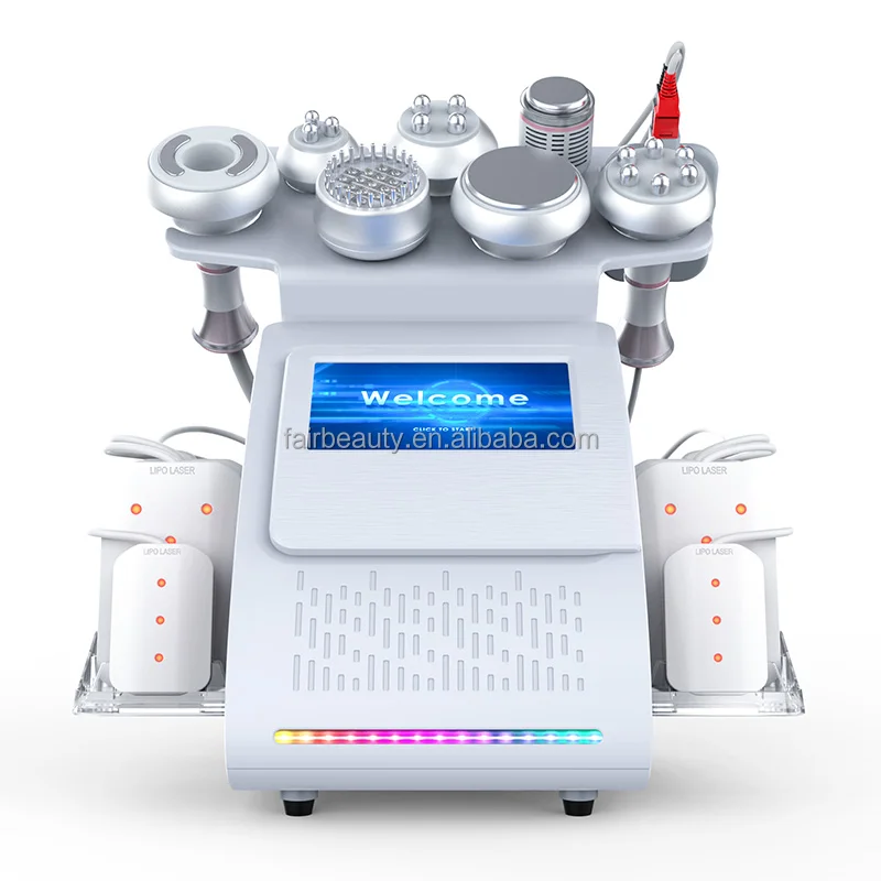 

Lipolaser Liposuction Radiofrequency RF Weight Loss EMS 40k Cavitation Machine Cavitation 80K 9 in 1 Lipolaser Slimming Machine