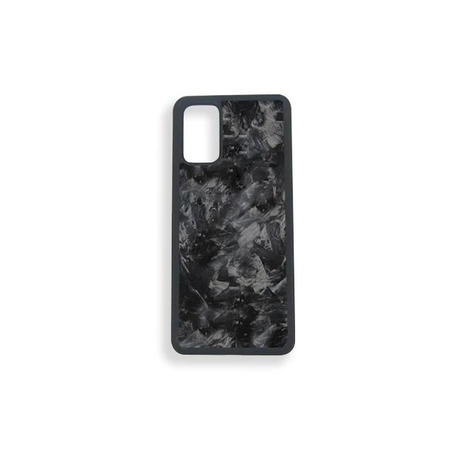 

For Samsung S11 tire pattern rubberized chaotic pc tpu phone case carbon fiber case, Black
